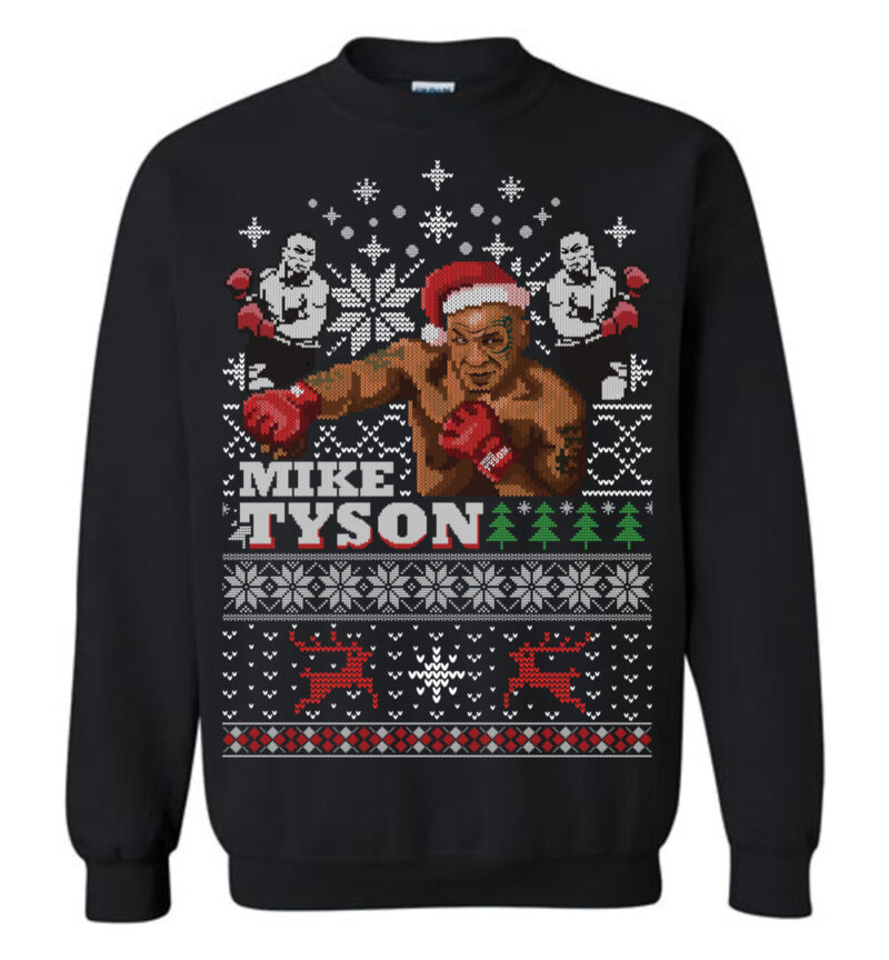 ugly christmas sweater tyson
